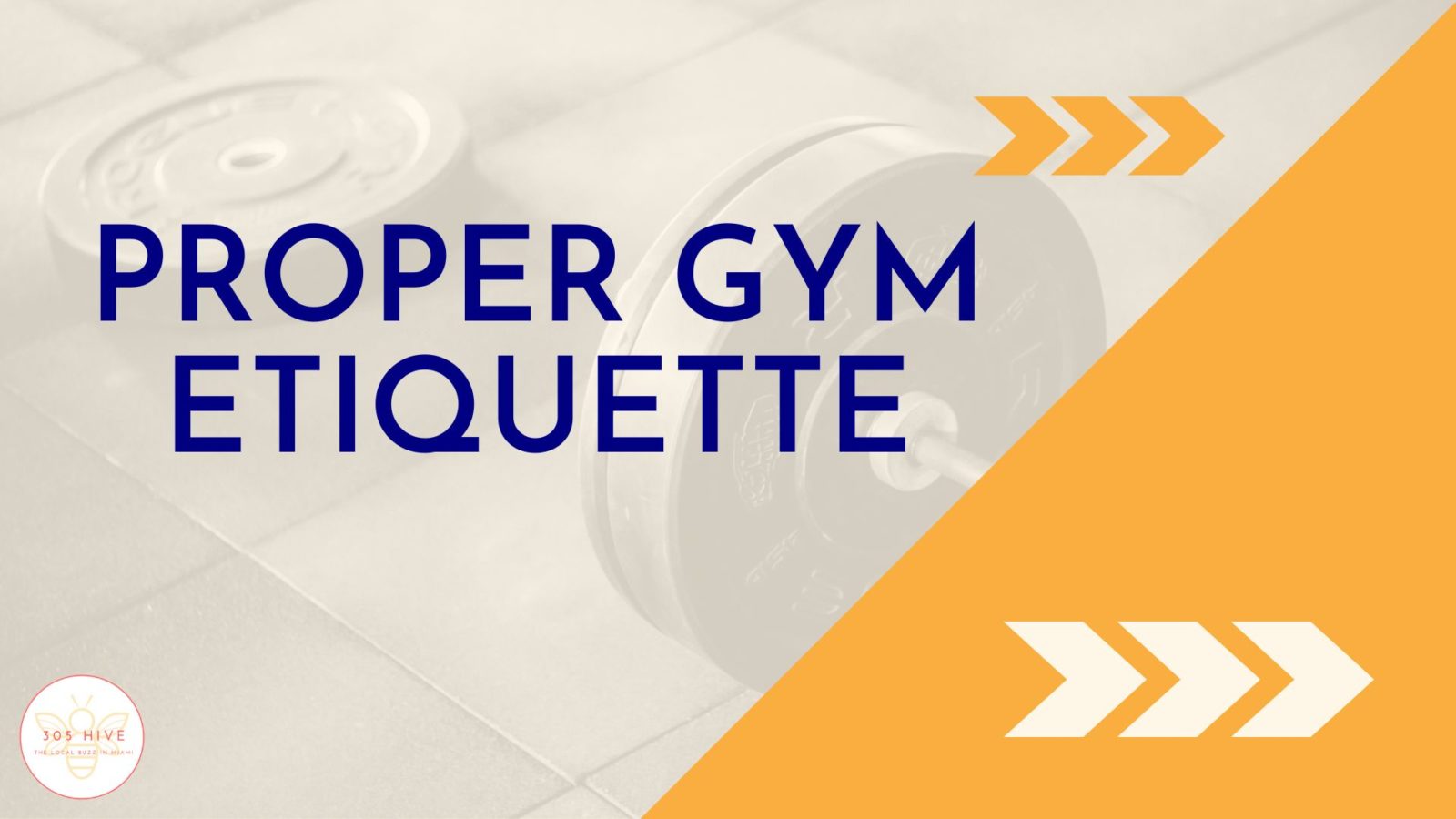 proper gym etiquette 305 Hive